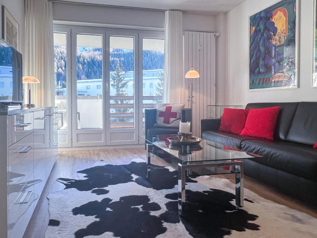 Apartamento Designer Küche - Südbalkon - TG-Stellplatz - WLAN St Moritz Exterior foto